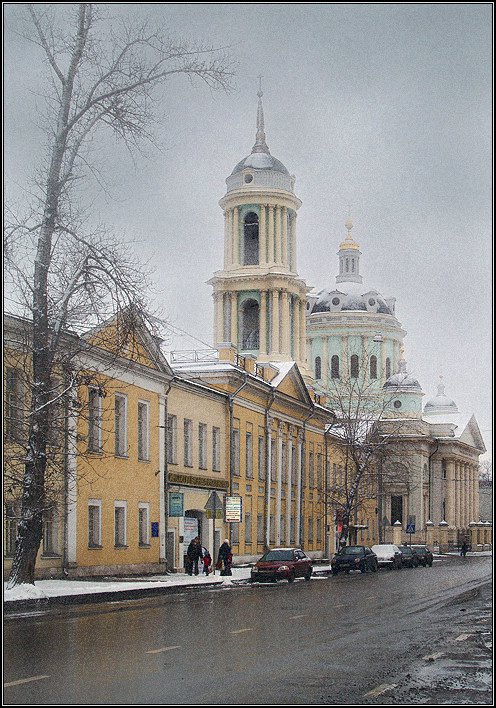фото "Москва, Таганка" метки: архитектура, пейзаж, зима