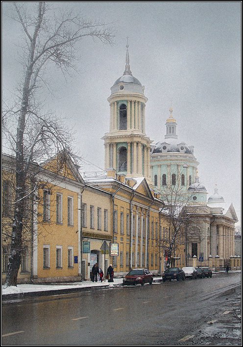 photo "Moscow, Taganka" tags: architecture, landscape, winter