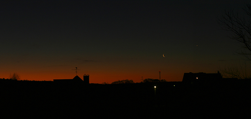 photo "Before a dawn" tags: landscape, winter