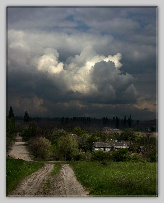 фото "Предчувствие" метки: пейзаж, весна, облака