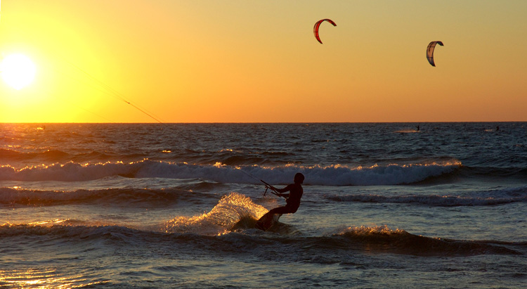 photo "Sun Ride 2" tags: landscape, sport, sunset