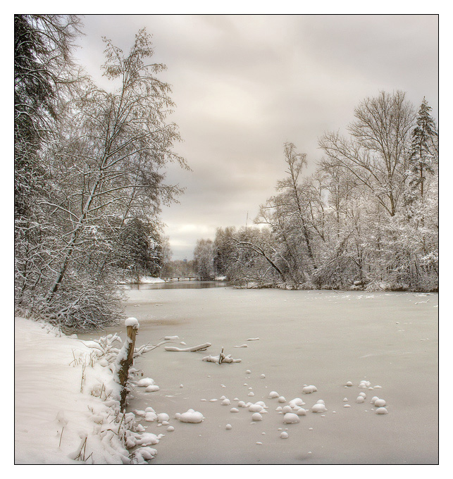 фото "Снег выпал только в январе..." метки: пейзаж, зима, лес