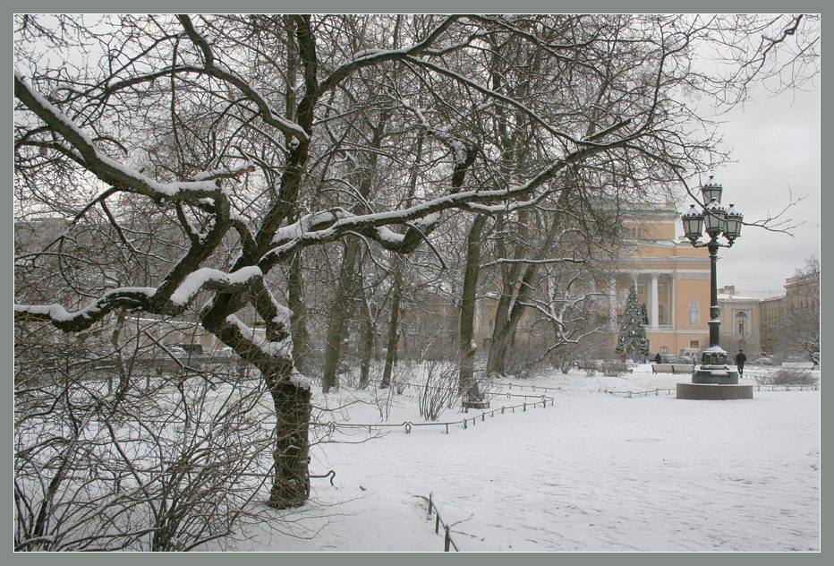 photo "Graphic of winter" tags: architecture, landscape, winter