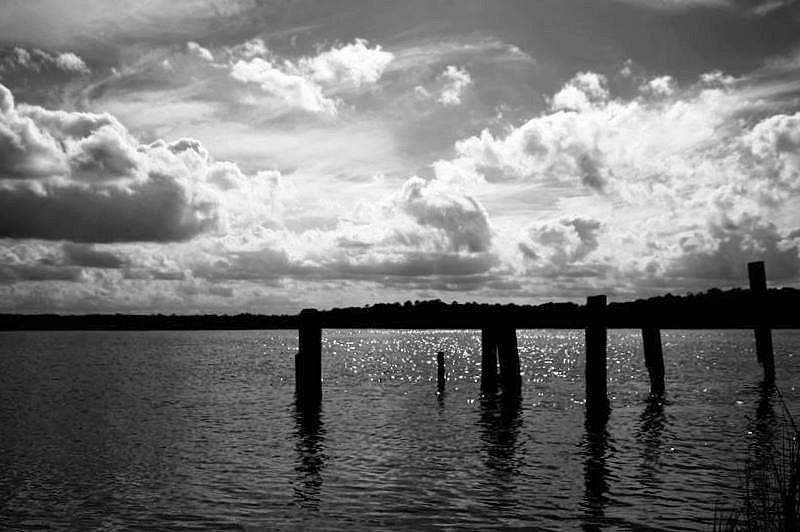 фото "The Lake" метки: черно-белые, пейзаж, 