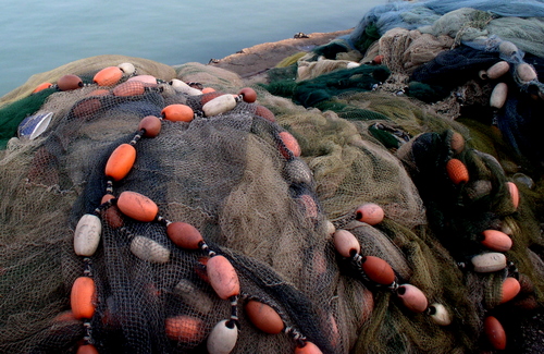 photo "Fishing nets3" tags: landscape, water