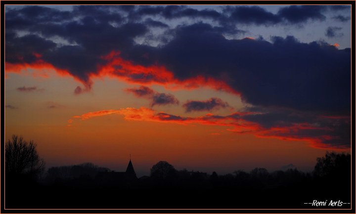 photo "sky in fire" tags: landscape, autumn