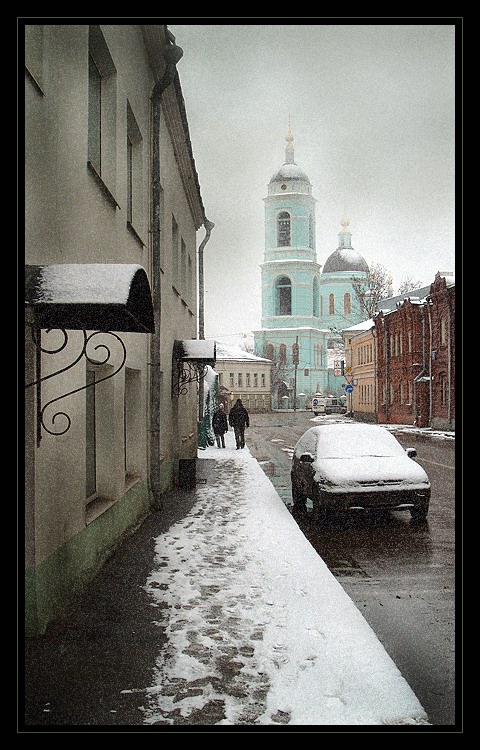 photo "Moscow, Rogojskaya Zastava" tags: architecture, landscape, winter