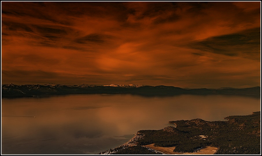 фото "Lake Tahoe(2)" метки: пейзаж, закат