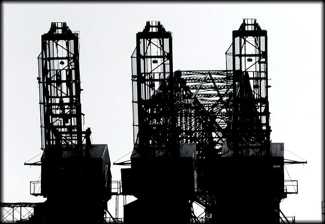 фото "Industrial Landscape" метки: путешествия, черно-белые, Северная Америка