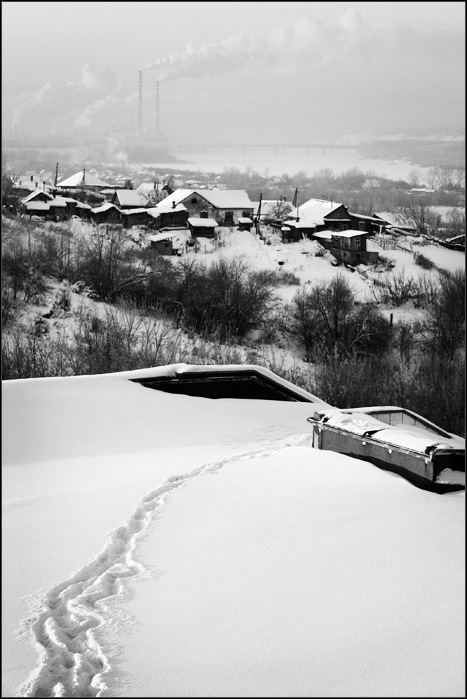 photo "***" tags: landscape, black&white, winter