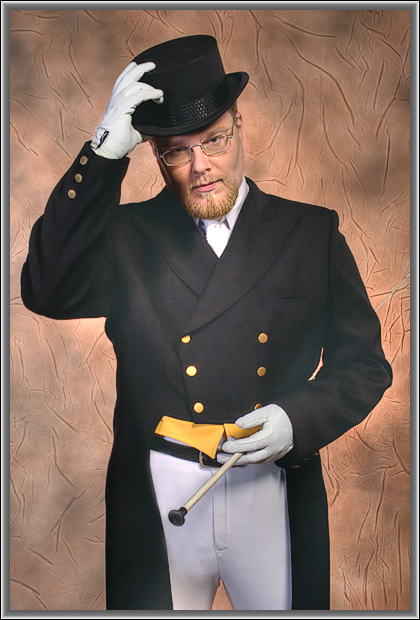 photo "Honour I have, misters!" tags: portrait, man