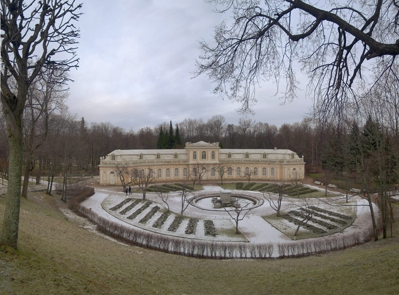 photo "Winter in Peterhof" tags: architecture, landscape, 