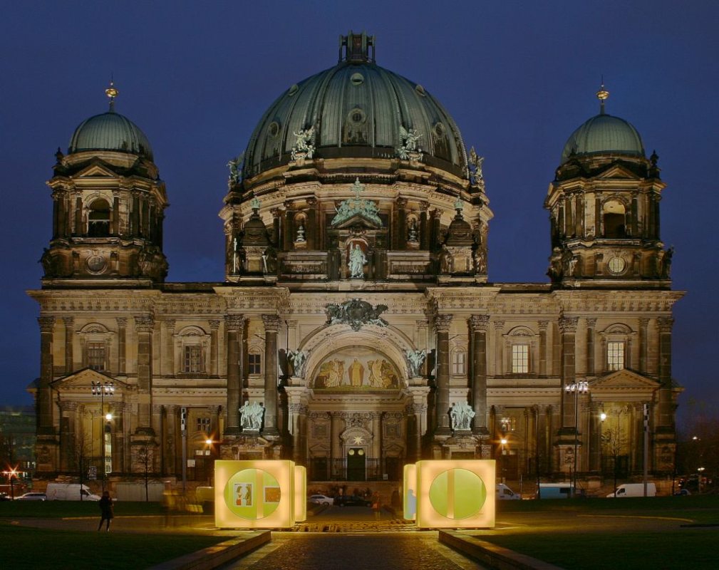 photo "Berlin Dom" tags: landscape, clouds
