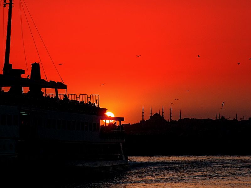 фото "Sunset" метки: пейзаж, зима