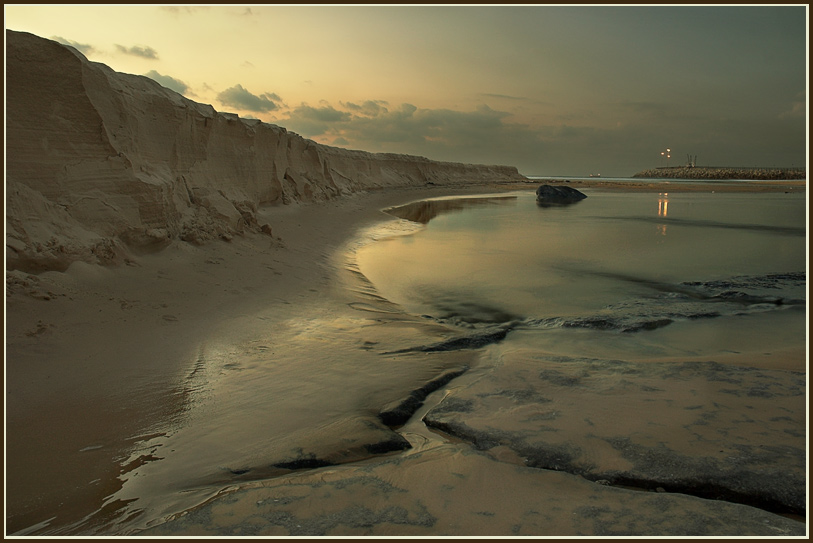 фото "Бронзовый берег" метки: пейзаж, вода, закат