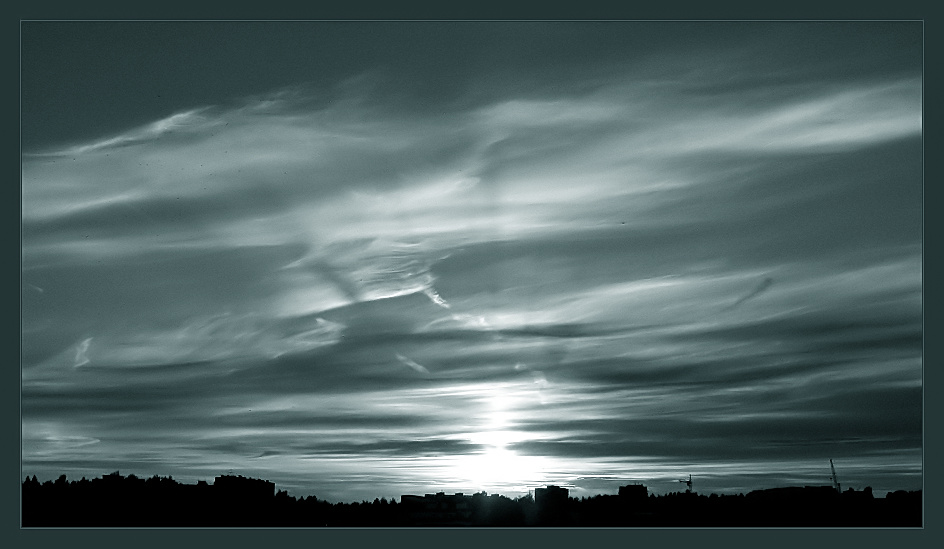 photo "***" tags: landscape, clouds, sunset