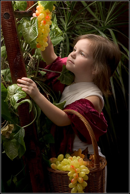 фото "про сбор винограда ...." метки: портрет, дети