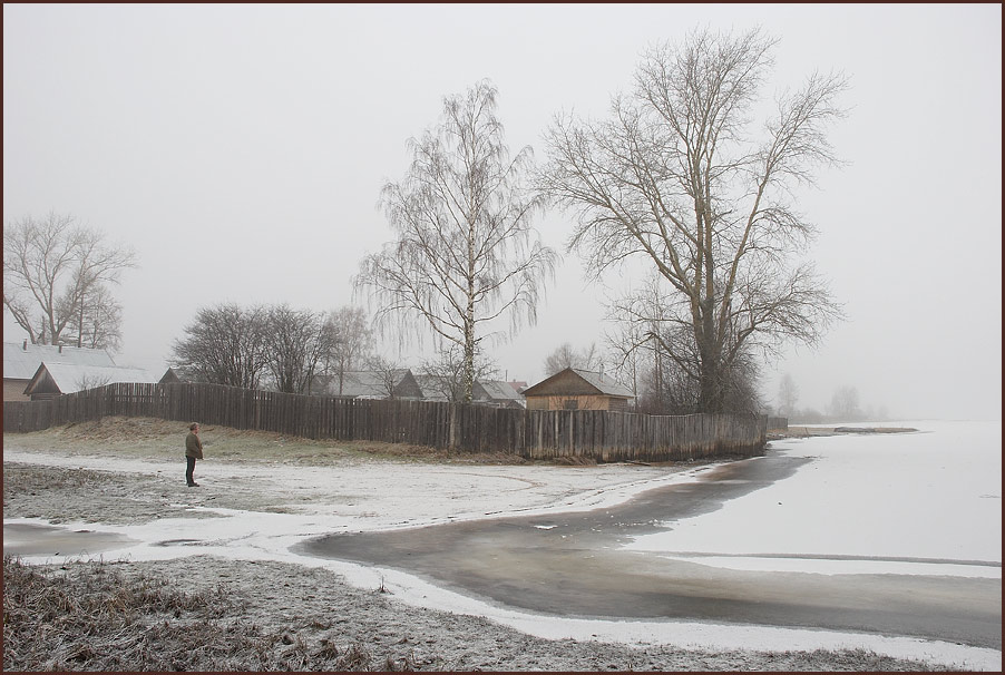 photo "Looking through misty morning" tags: landscape, winter