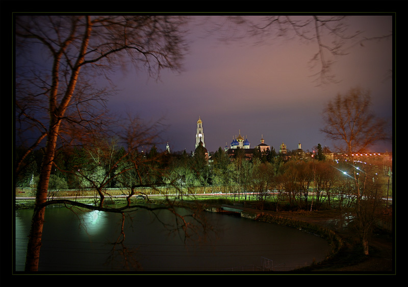 photo "Night domes" tags: architecture, landscape, night