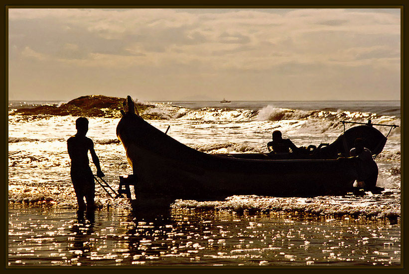 photo "End of the fishing..." tags: landscape, water