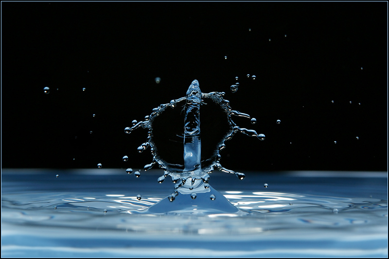 photo "Water splash" tags: macro and close-up, abstract, 