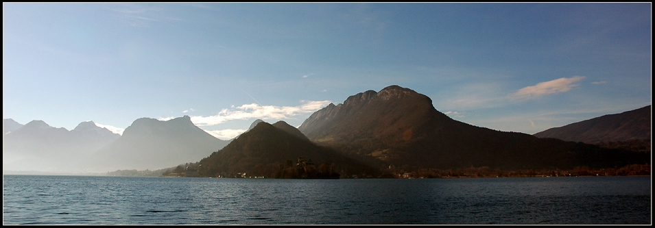 фото "Panoramic Wiew : Lac d'Annecy" метки: пейзаж, вода, горы