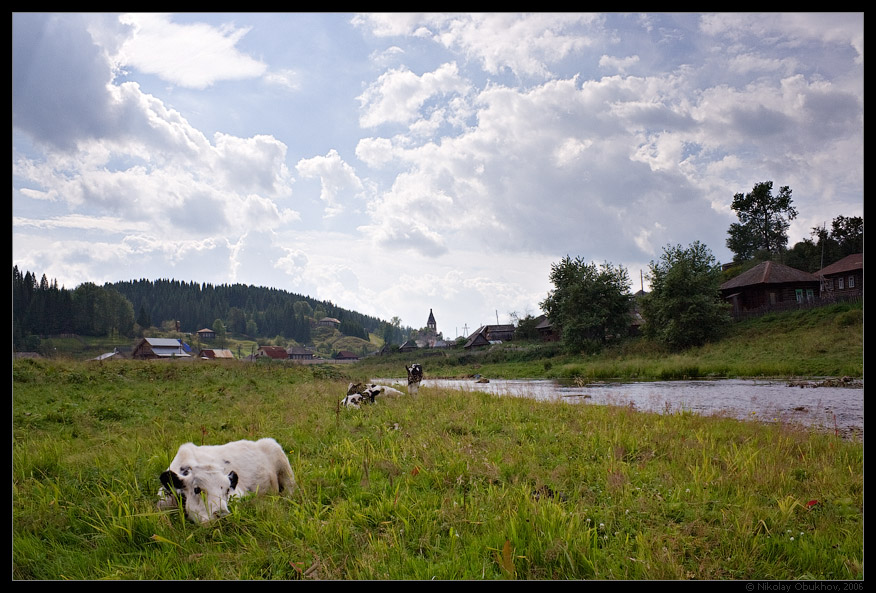 фото "Чусовая, село Кын / 0163_0082" метки: путешествия, пейзаж, лето