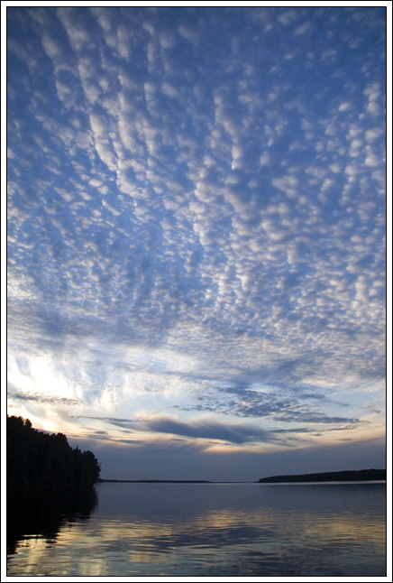 photo "The river Svir" tags: landscape, clouds, sunset