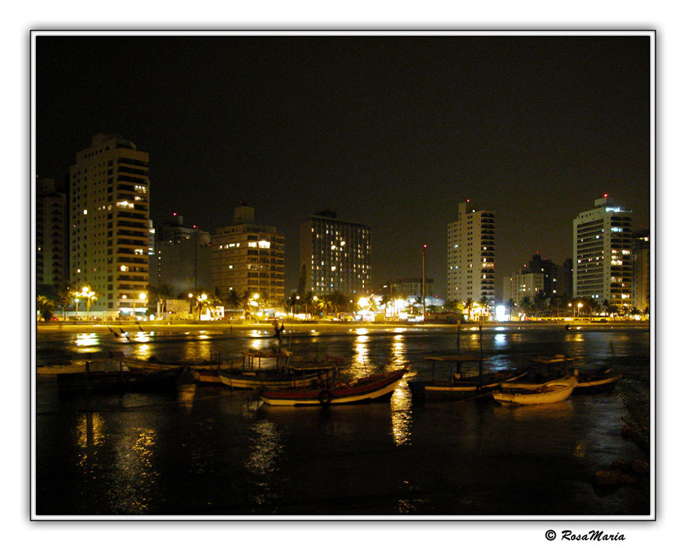 photo "Guaruja by Night" tags: landscape, night, water