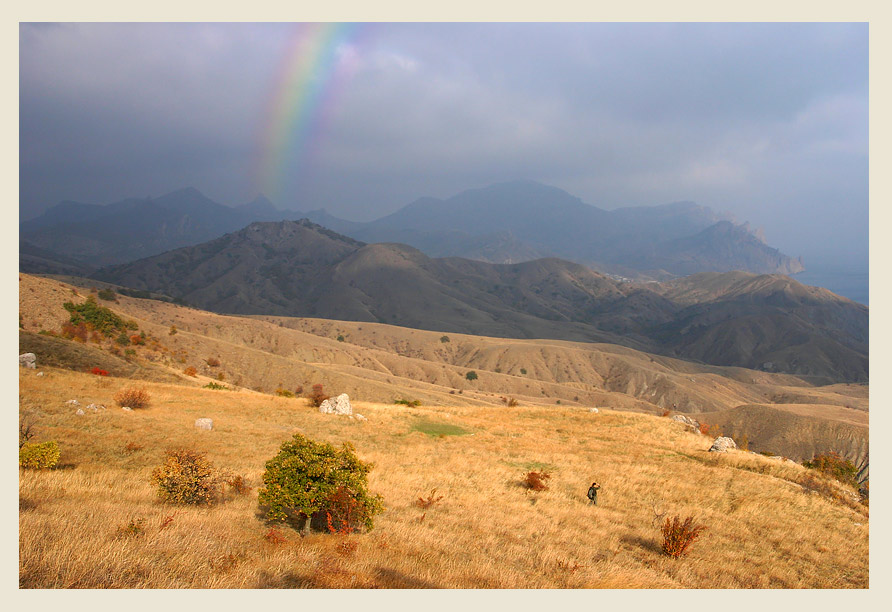 photo "Landscape of Kara-Dag  from Echki-Dagl" tags: landscape, mountains