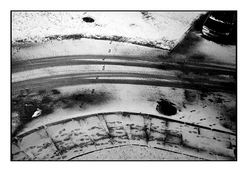 photo "early morning" tags: black&white, 