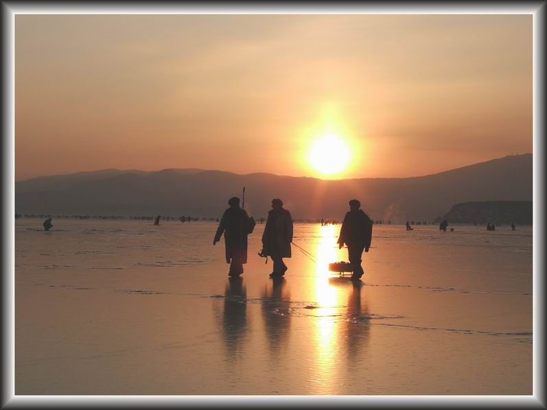 photo "***" tags: landscape, sunset, winter