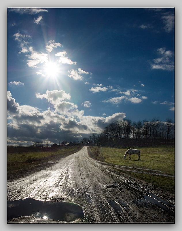 photo "***" tags: landscape, clouds, winter