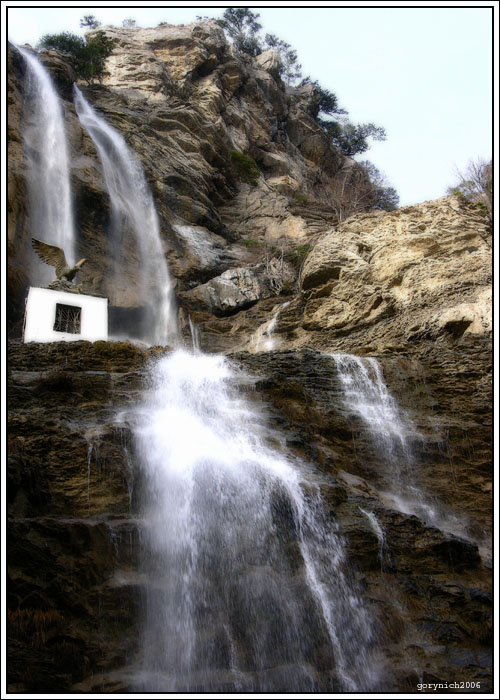 фото "водопад Учан-Су" метки: пейзаж, вода, горы
