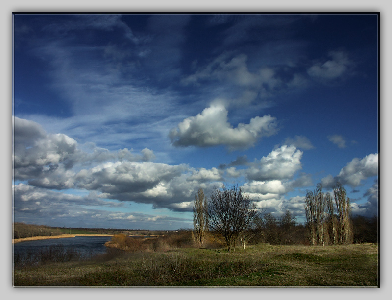 photo "***" tags: landscape, clouds, winter