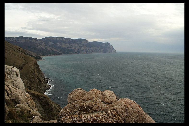 photo "January coast near Balaklava" tags: landscape, travel, water