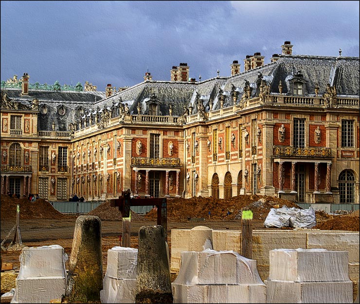 фото "Версальская стройка" метки: архитектура, путешествия, пейзаж, Европа