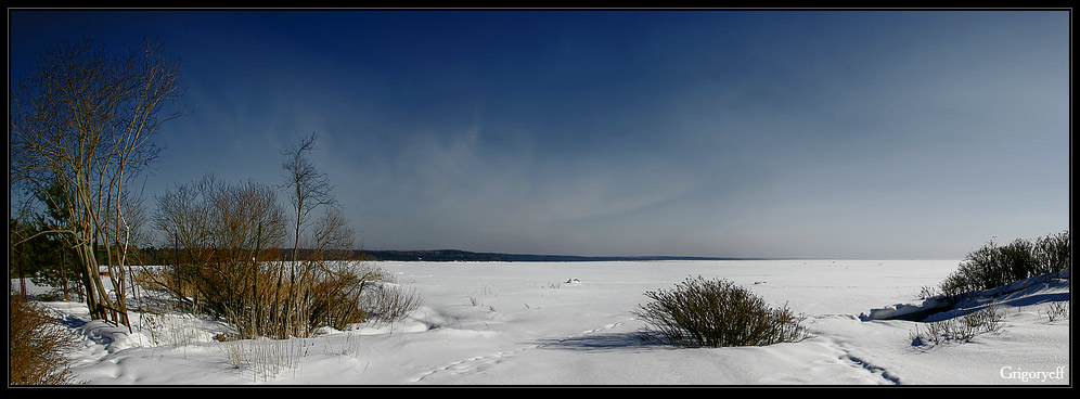 photo "Gulf of Finland. Too far to horizon" tags: landscape, winter