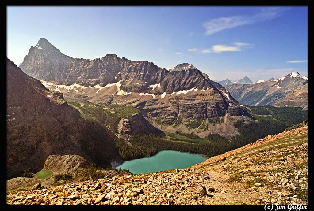 photo "Finally arrived at Wiwaxy Gap" tags: landscape, mountains, water