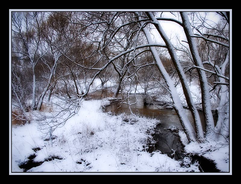 photo "Has not frozen..." tags: landscape, water, winter