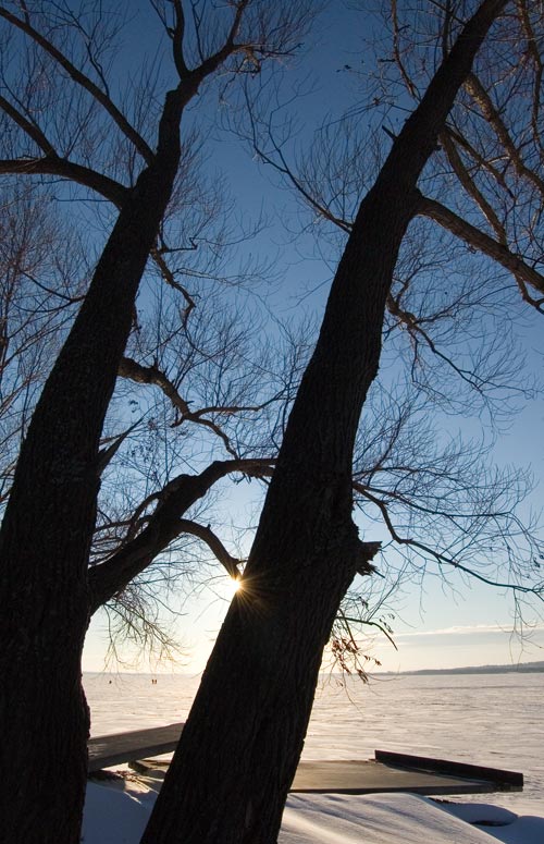 photo "Dialogue of two giants" tags: landscape, winter