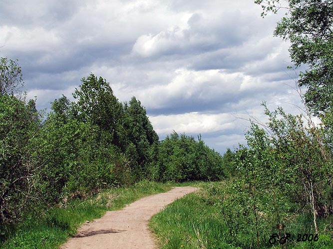 photo "по дороге с облаками..." tags: , 