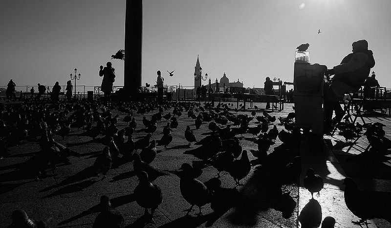 photo "Venice silhuete" tags: travel, Europe