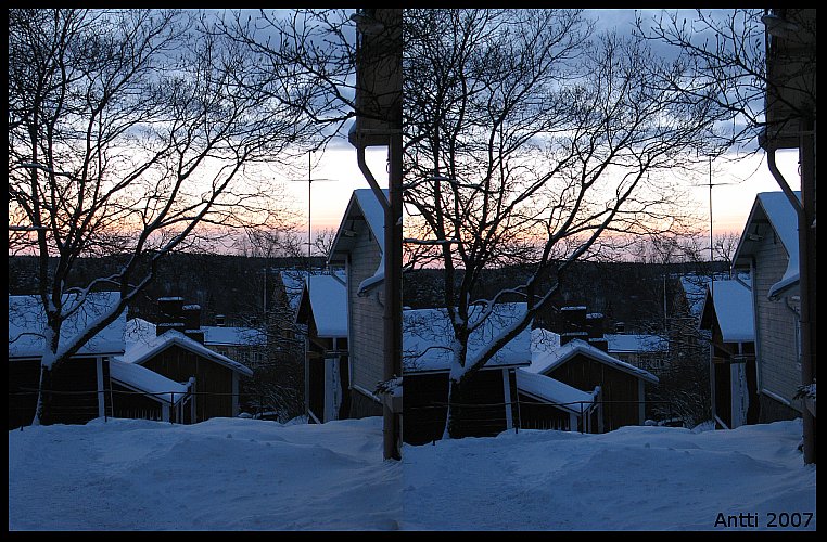 фото "3D Fantasy # 8" метки: пейзаж, закат, зима