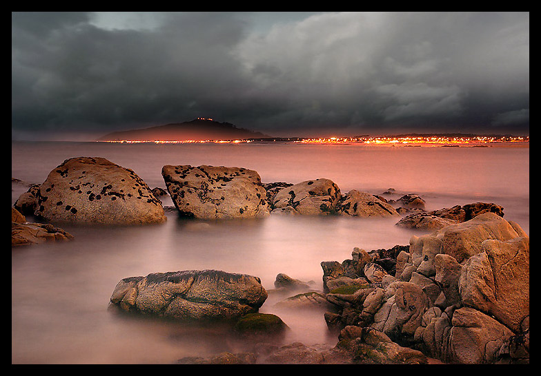 photo "Magic night on the beach" tags: landscape, night