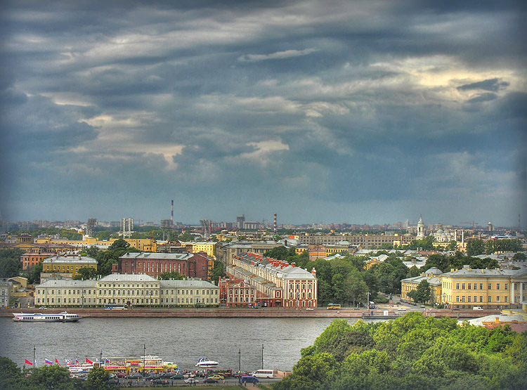 photo "University embankment" tags: architecture, landscape, 