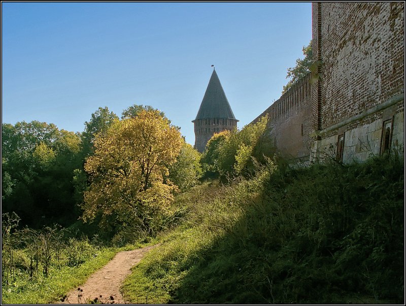 фото "Осень в крепости" метки: пейзаж, архитектура, осень