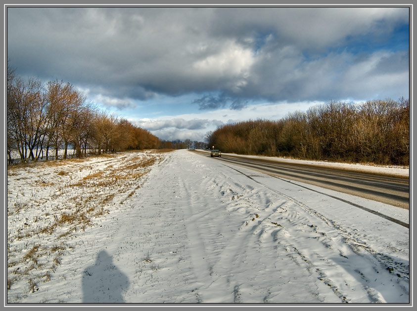 photo "On the journey" tags: landscape, winter