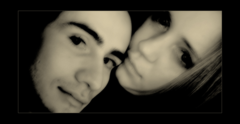 photo "....together" tags: portrait, black&white, 