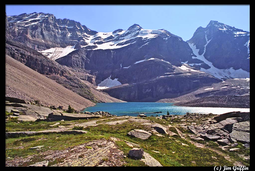 photo "Arrival at Lake Oesa" tags: landscape, mountains, water